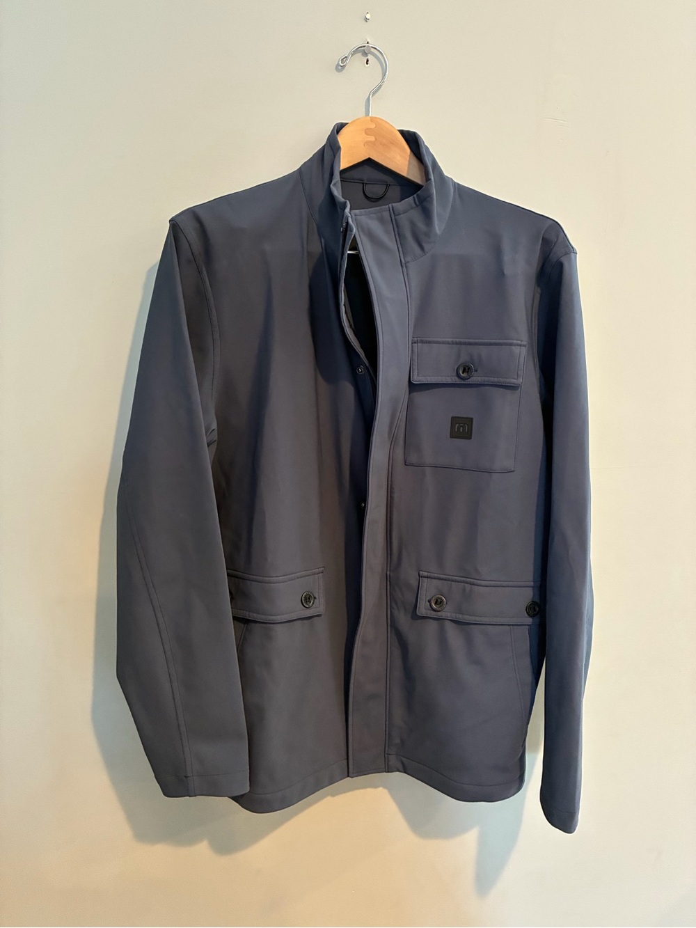 Men's Travis Matthew horizon indigo Jacket and hat bundle
